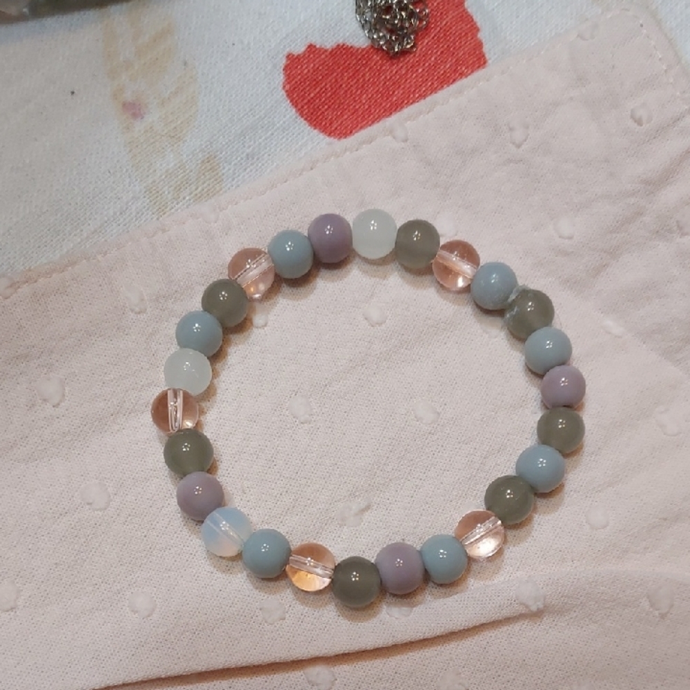 Elegant Handcrafted Multicolor Beaded Bracelet